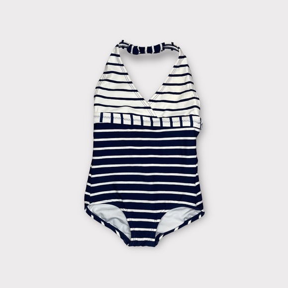 Hanna Andersson Other - Hanna Andersson Blue & White Stripe Swimsuit